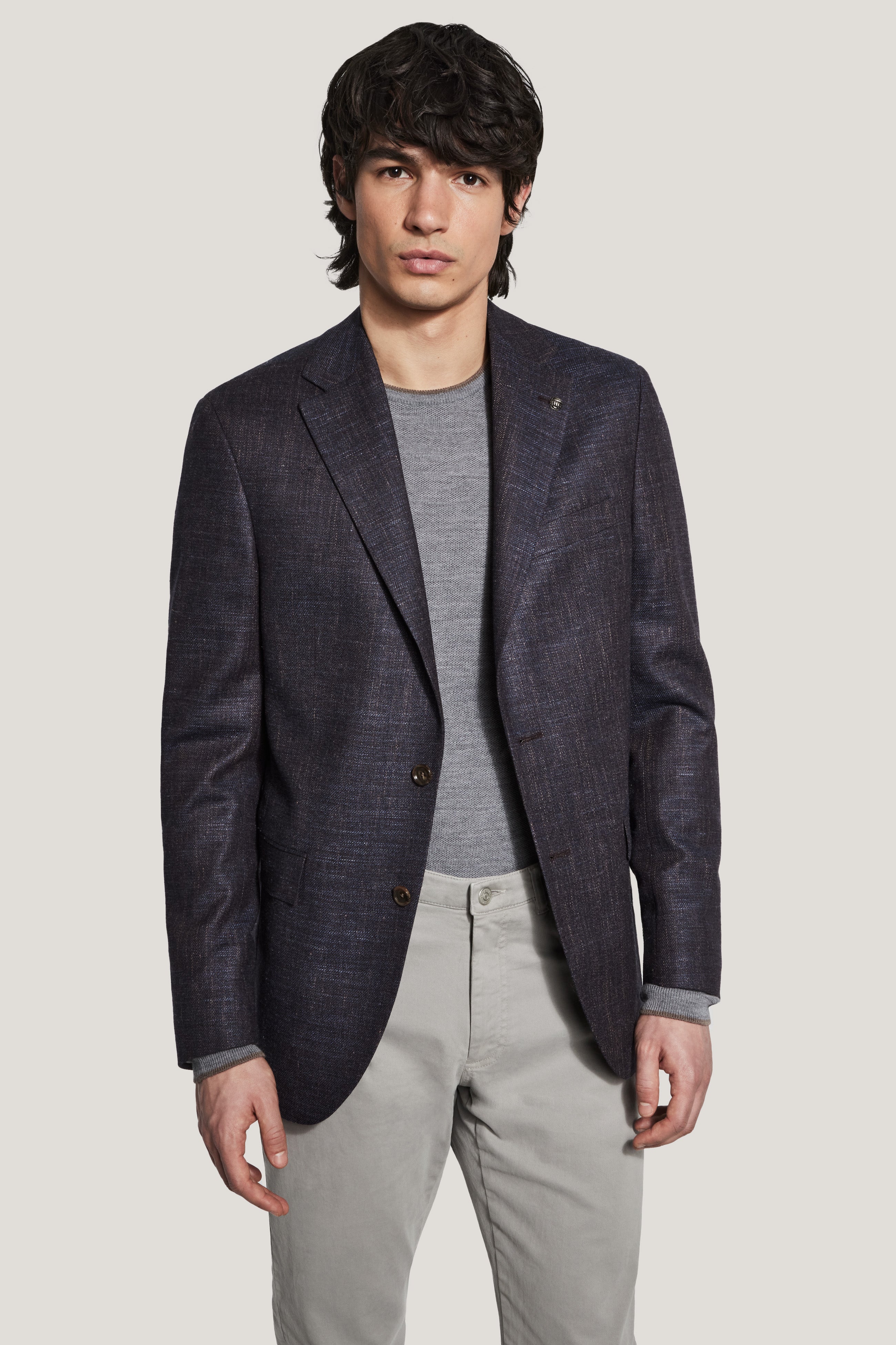 Alt view Aubergine Melange Blazer