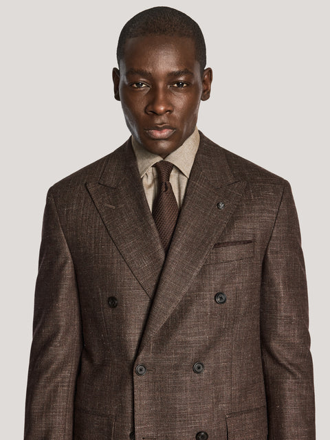 Martin Brown Solid Blazer