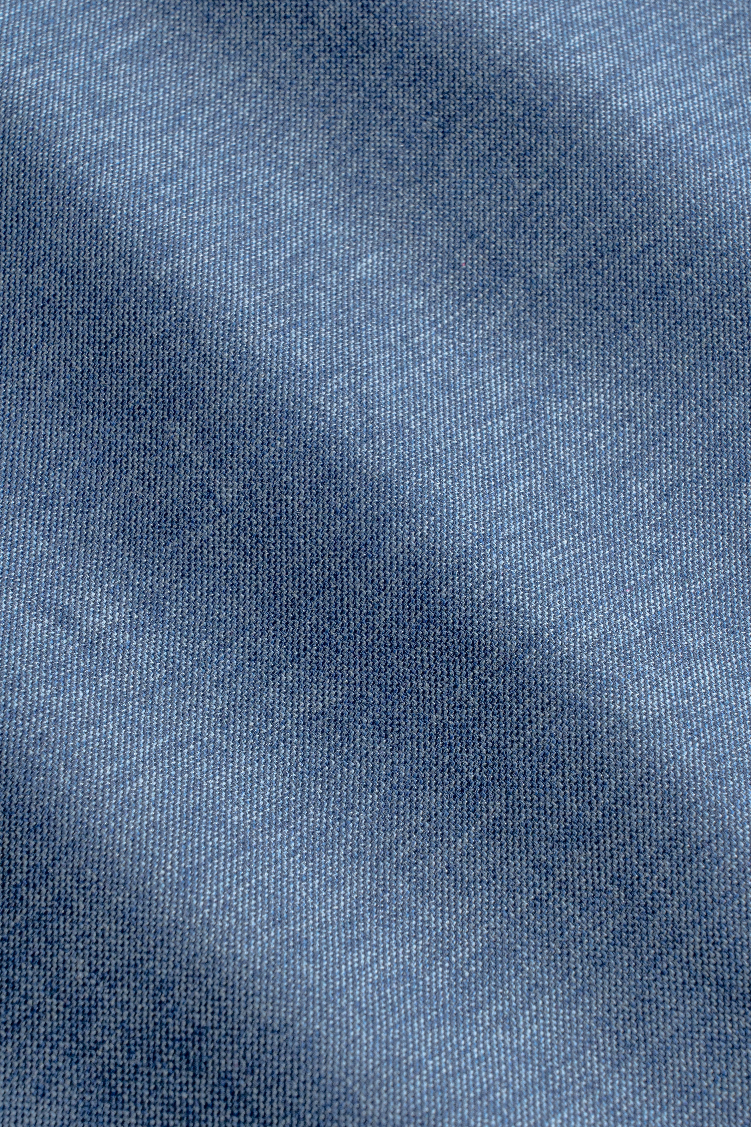 Alt view 1 Denim Blue Solid Melange Suit