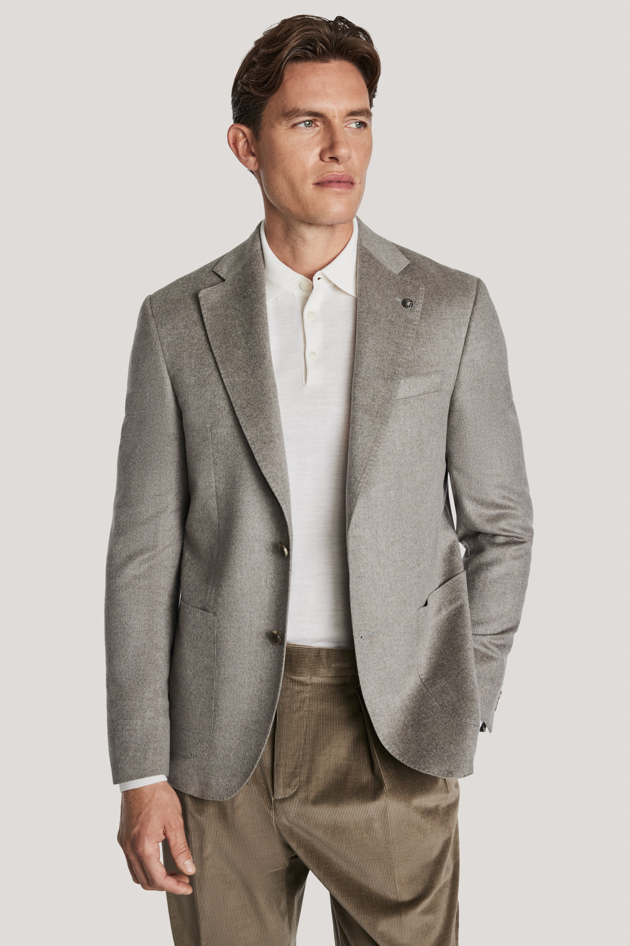 Alt view Grey Solid Blazer