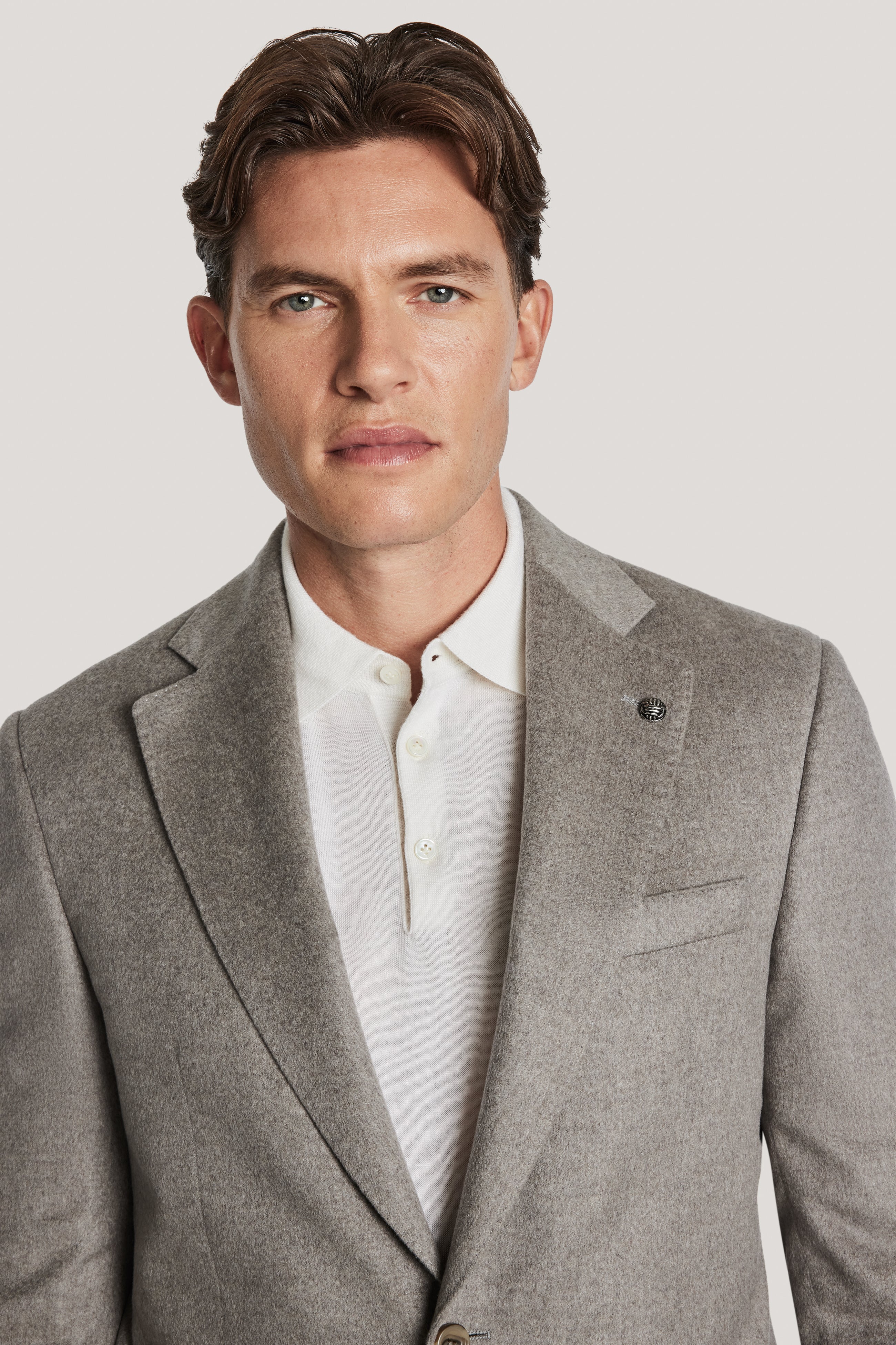Alt view 1 Grey Solid Blazer