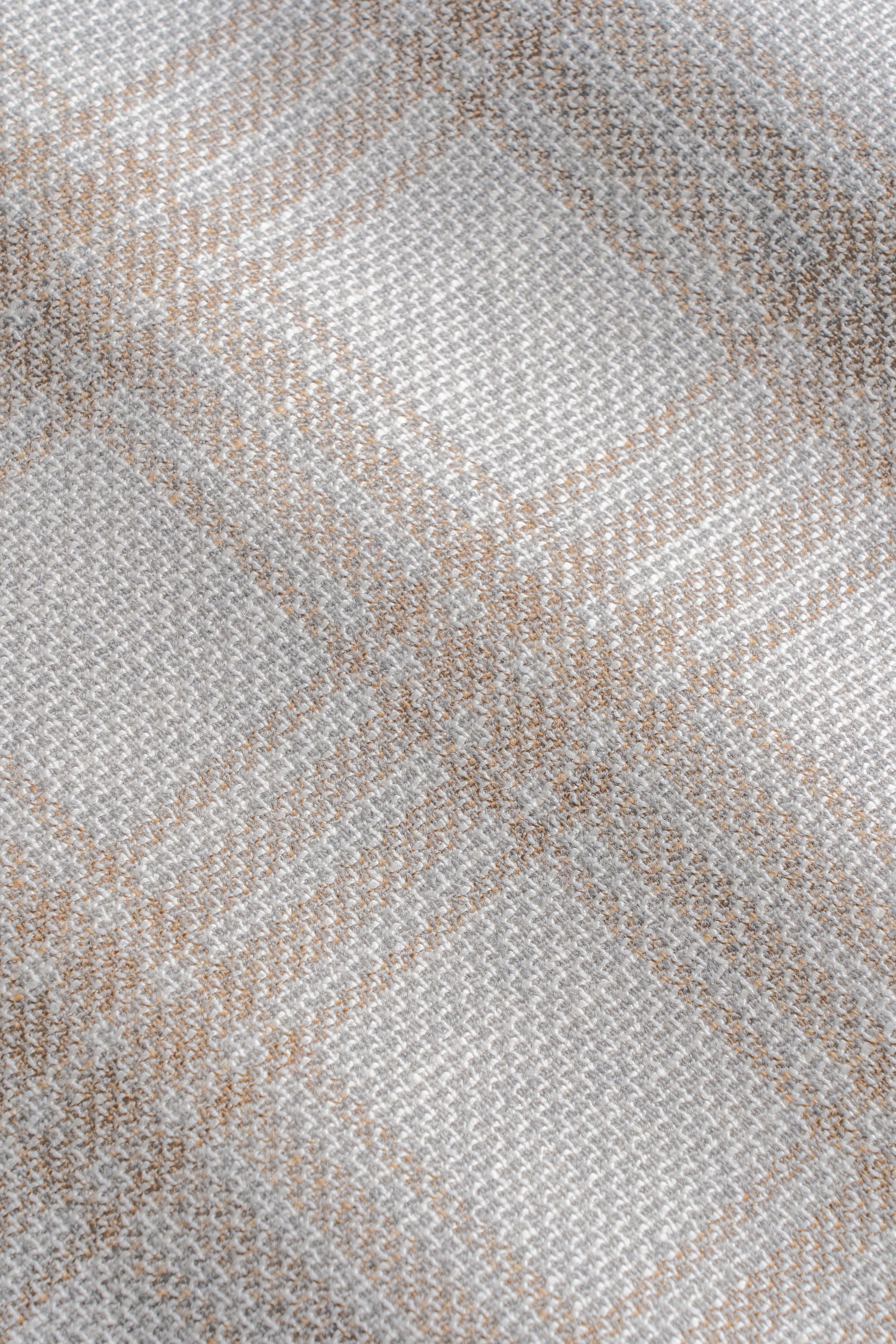 Alt view 1 Light Grey and Tan Plaid COMFORTWEAR™ Blazer