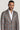 Alt view 2 Grey and Burnt Orange Plaid Blazer