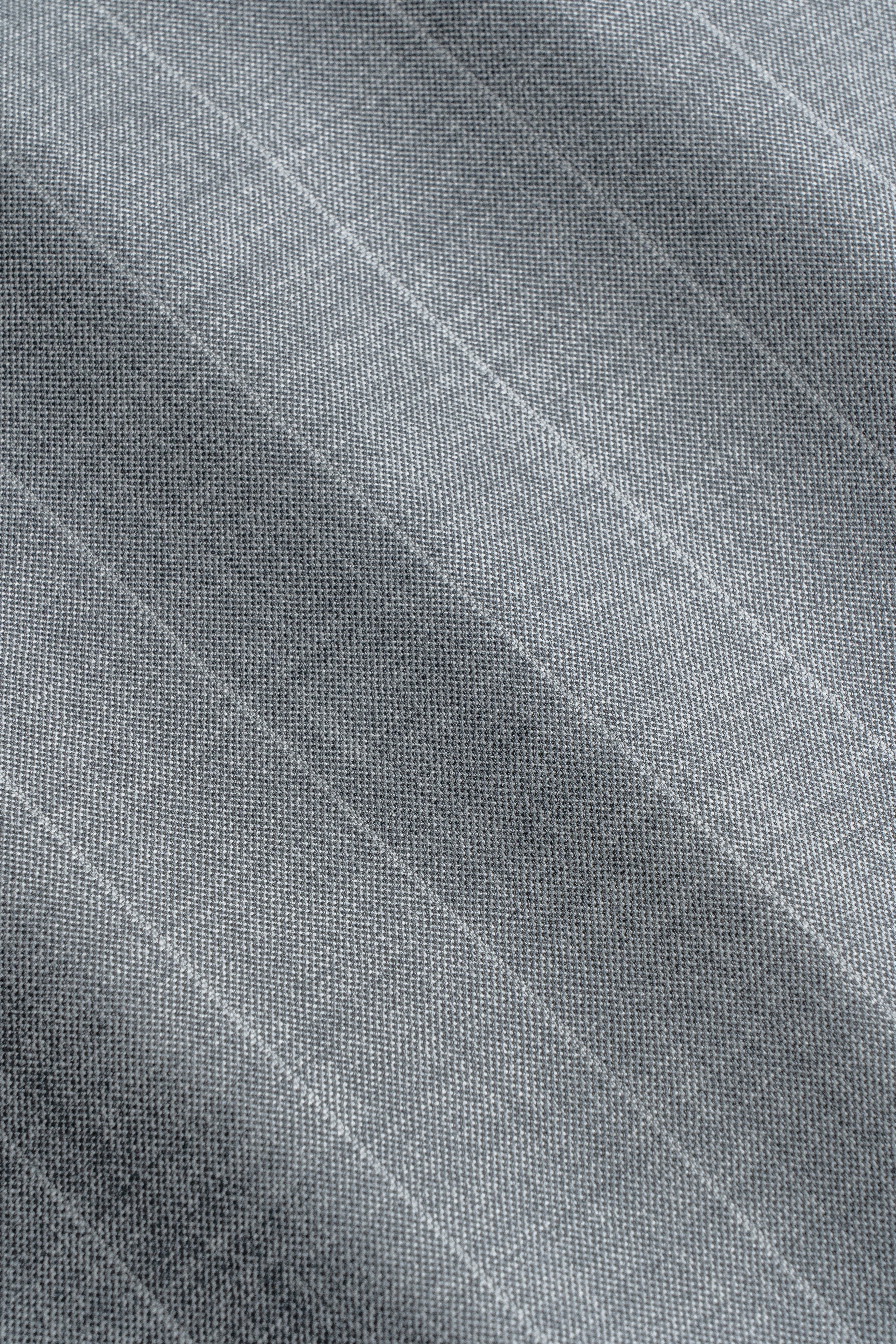 Alt view 1 Medium Grey Double Breasted Pinstripe Suit
