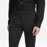 Black Solid Payne Wool Suit Separate Trouser-365 Trouser-Jack Victor