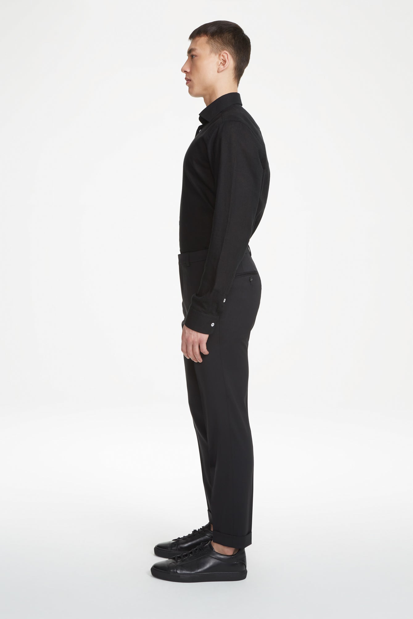 Alt view 5 Payne Solid Wool Suit Separate Trouser in Black