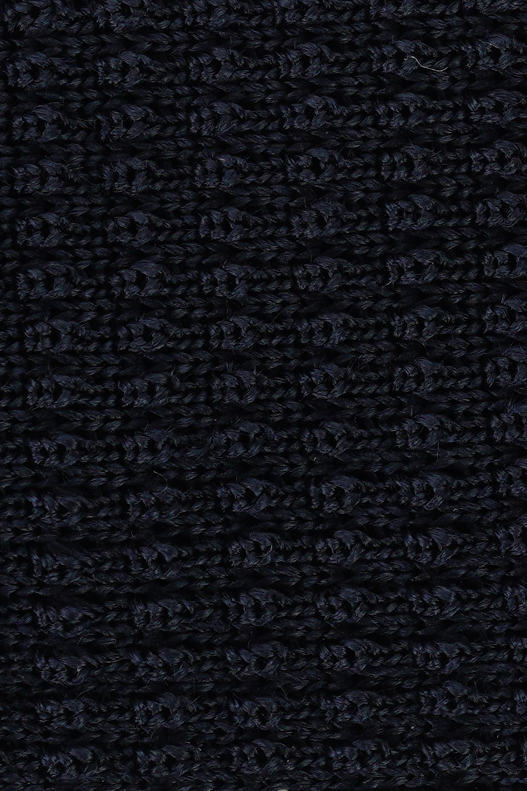 Navy Silk Hudson Knitted Tie-Neck Tie-Jack Victor