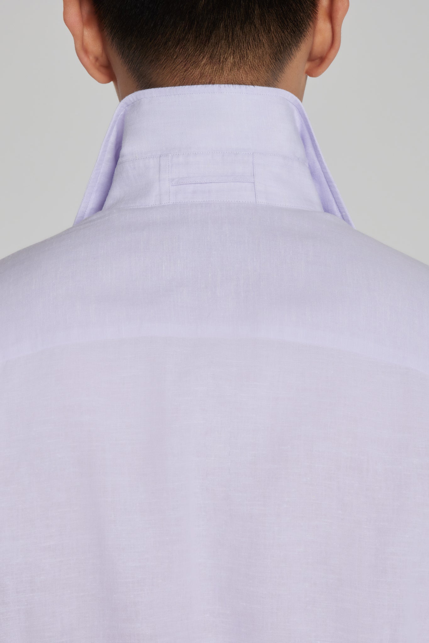 Alt view 4 Linen and Cotton Shirt in Lilac