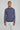 Image of Douglas Cotton and Silk Sweater in Navy-Jack Victor