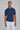 Navy SetiCo Cotton and Silk Knit Polo-SS Polo-Jack Victor